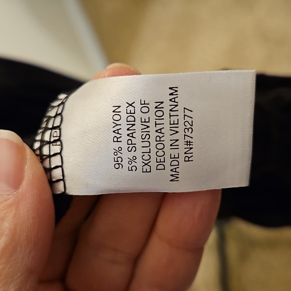 SO black tiered sun dress Size 2X - Picture 7 of 8